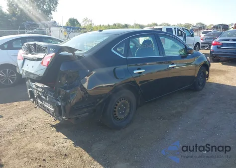 2017 Nissan Sentra Sv from USA, damaged, VIN 3N1AB7AP1HY274038
